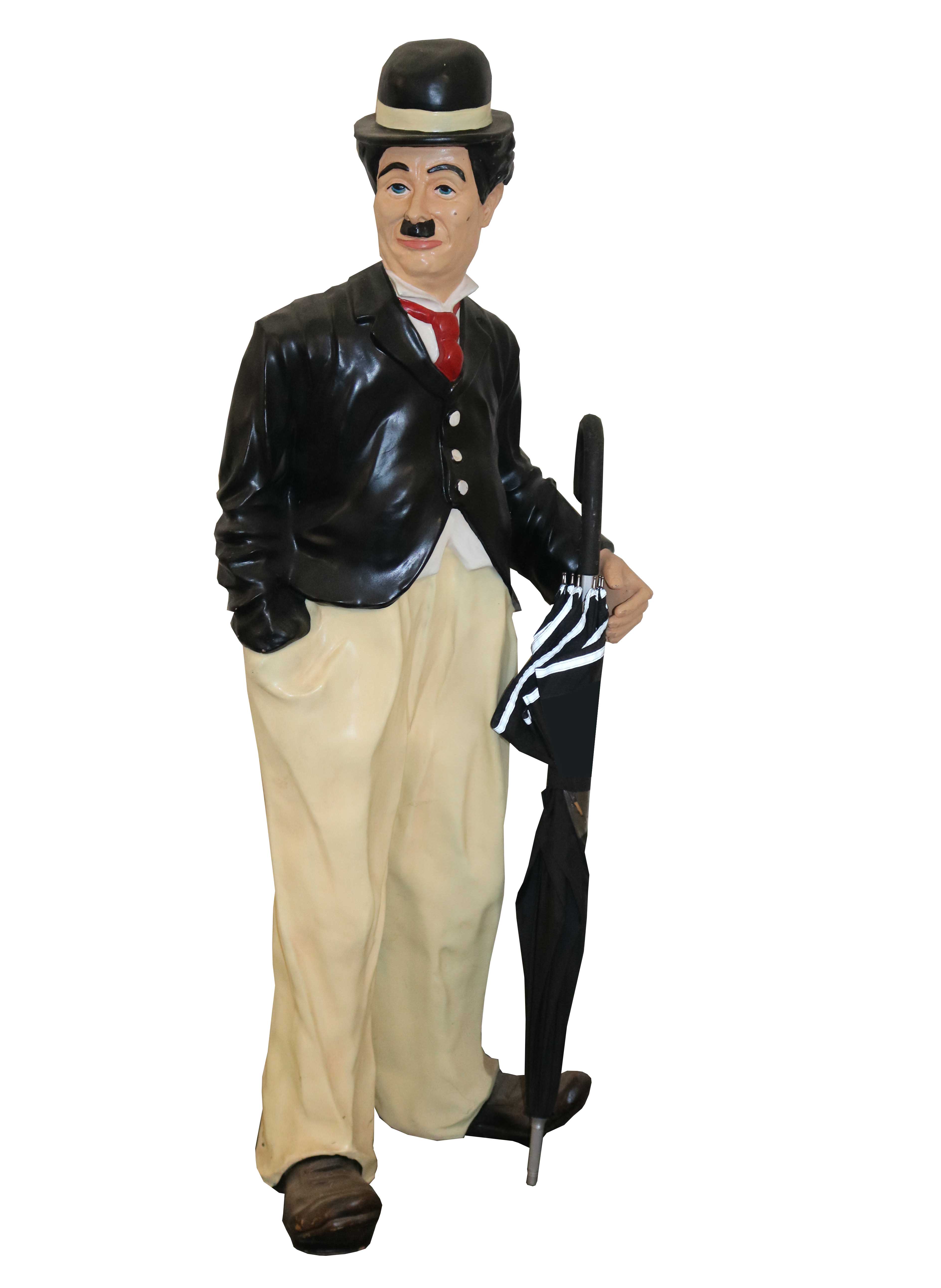 Dekofigur "Charly Chaplin" 1,25m